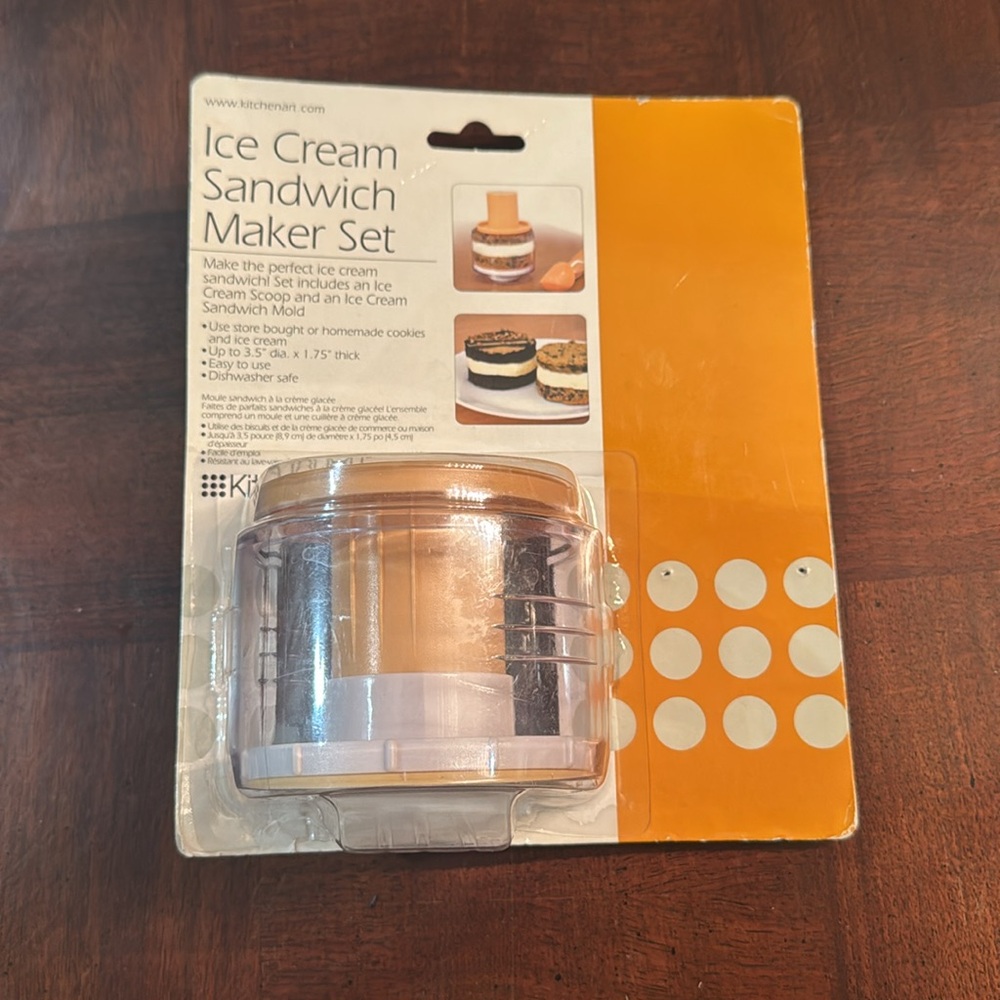 Ice Cream Sandwich Maker Set